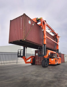straddle carrier container handling Mabo Lifting
